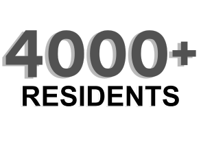 3886 residents